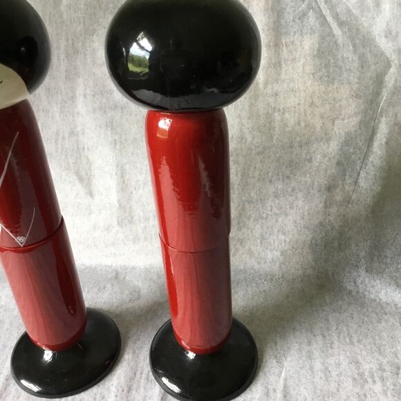 Rare 11” Vintage Japanese Kokeshi Doll/Box Pair - Picture 9 of 16